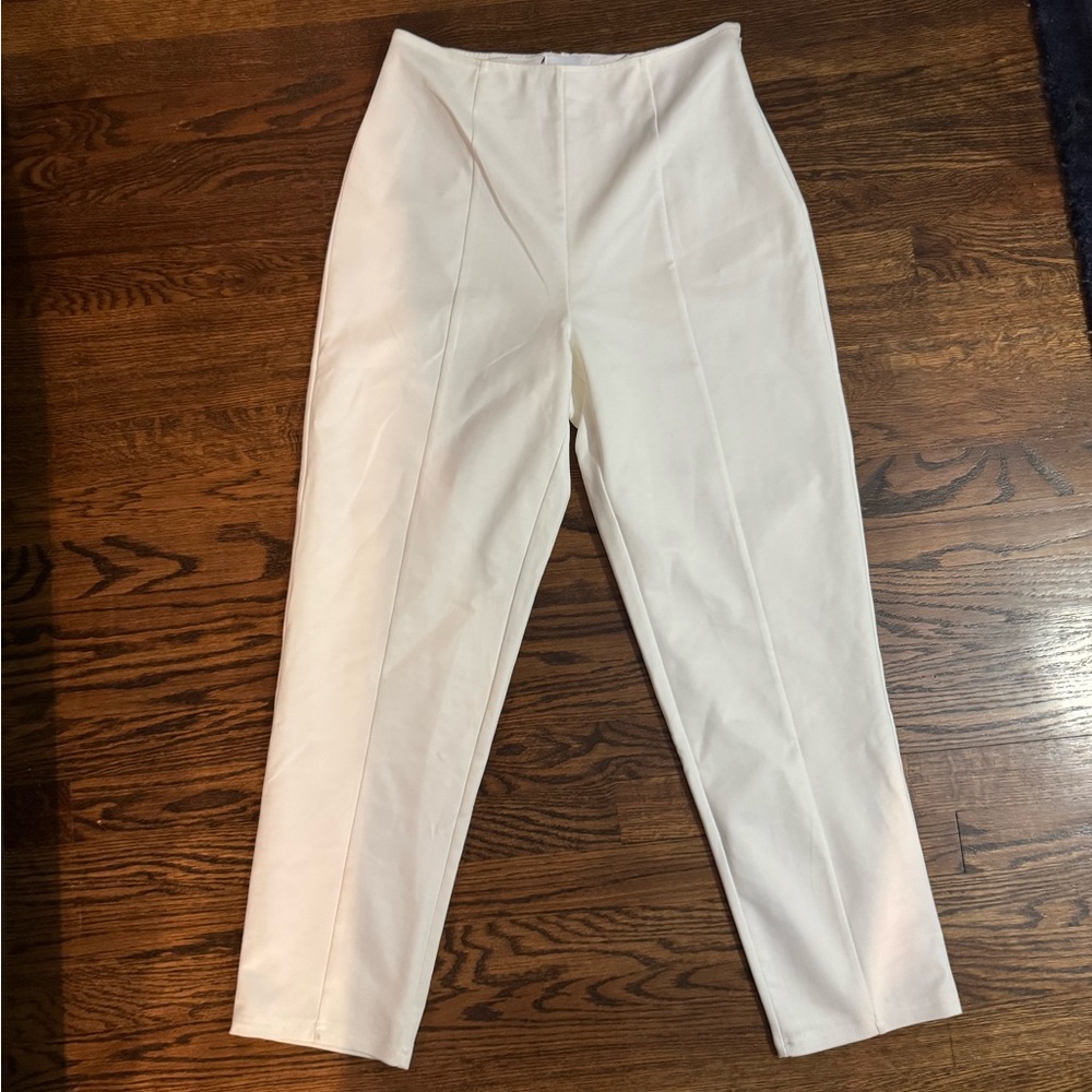 Sugarlips Cream Ankle Pants